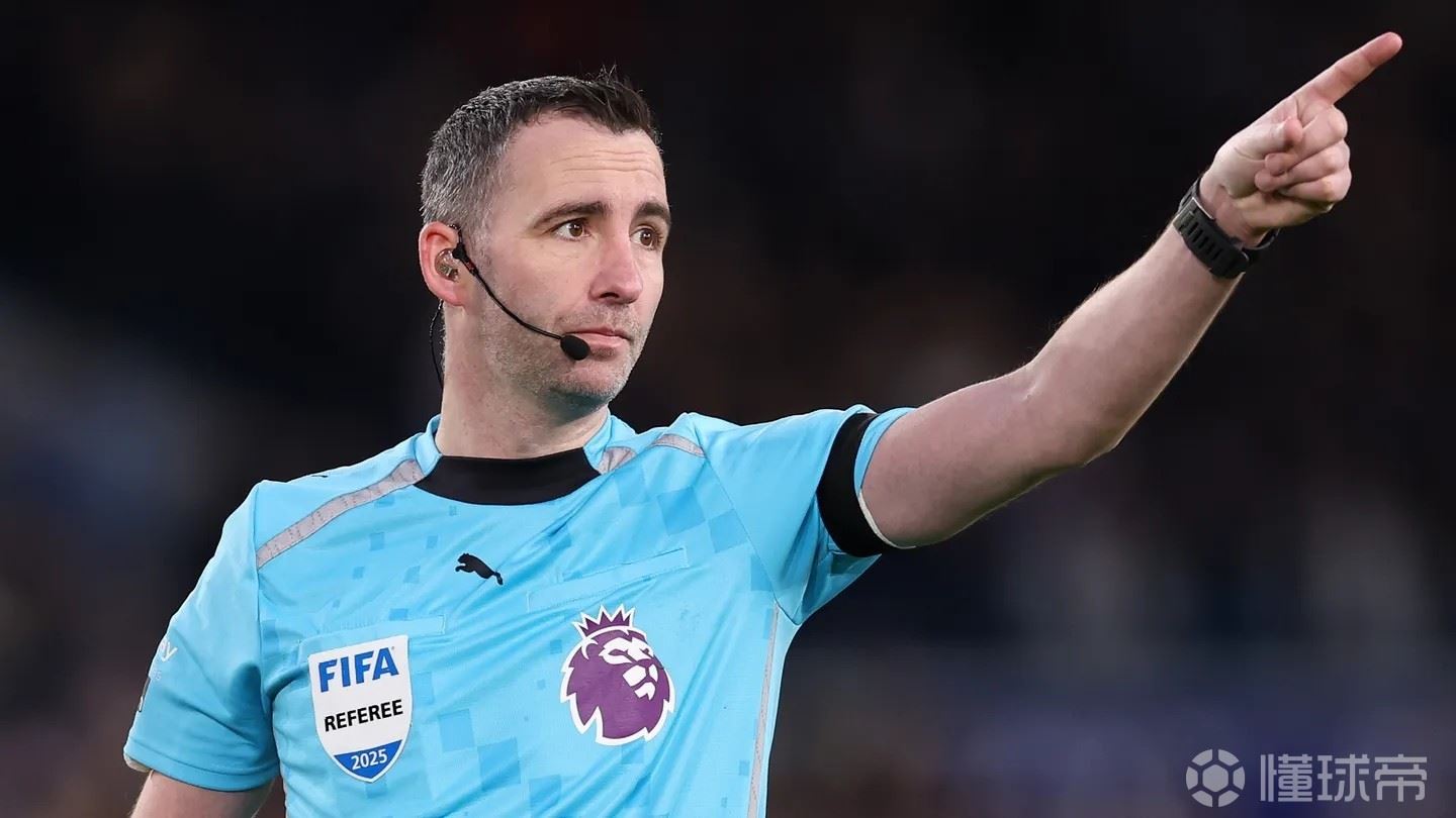 英超第32轮裁判：克里斯-卡瓦纳执法切尔西vs曼城