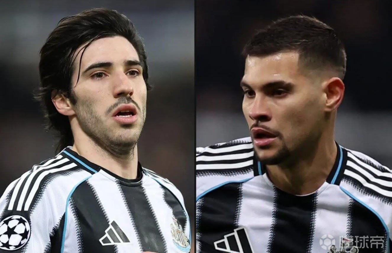 TA：纽卡否认与托纳利有君子协议；在积极推进吉马良斯的续约