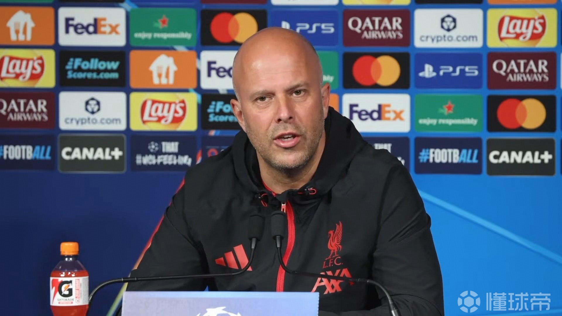 斯洛特：去年我们在巴黎配得上输个0-4，比上周六踢曼城更配