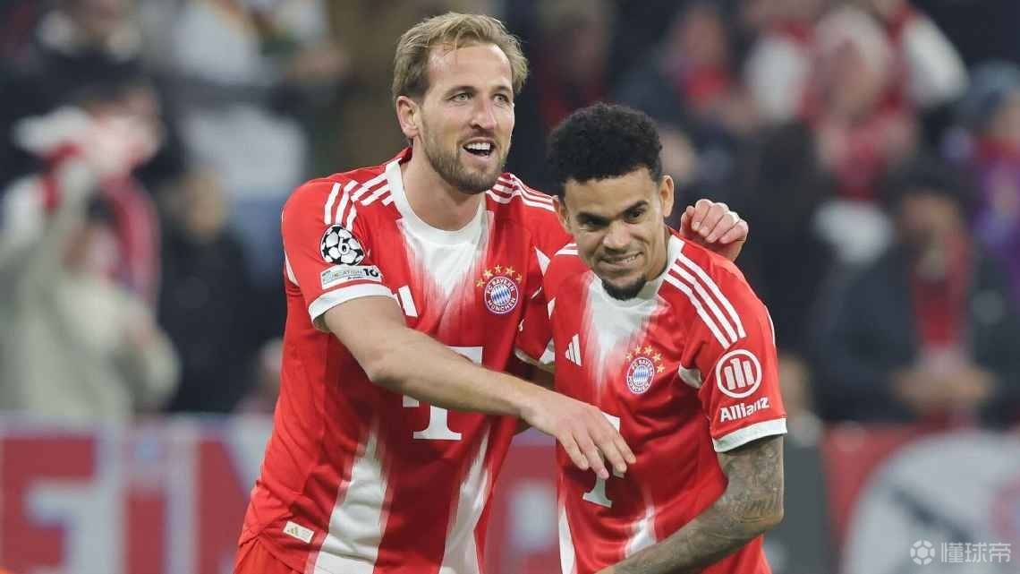 火力凶猛！本赛季欧冠拜仁场均进3.2球，在队史排名第三
