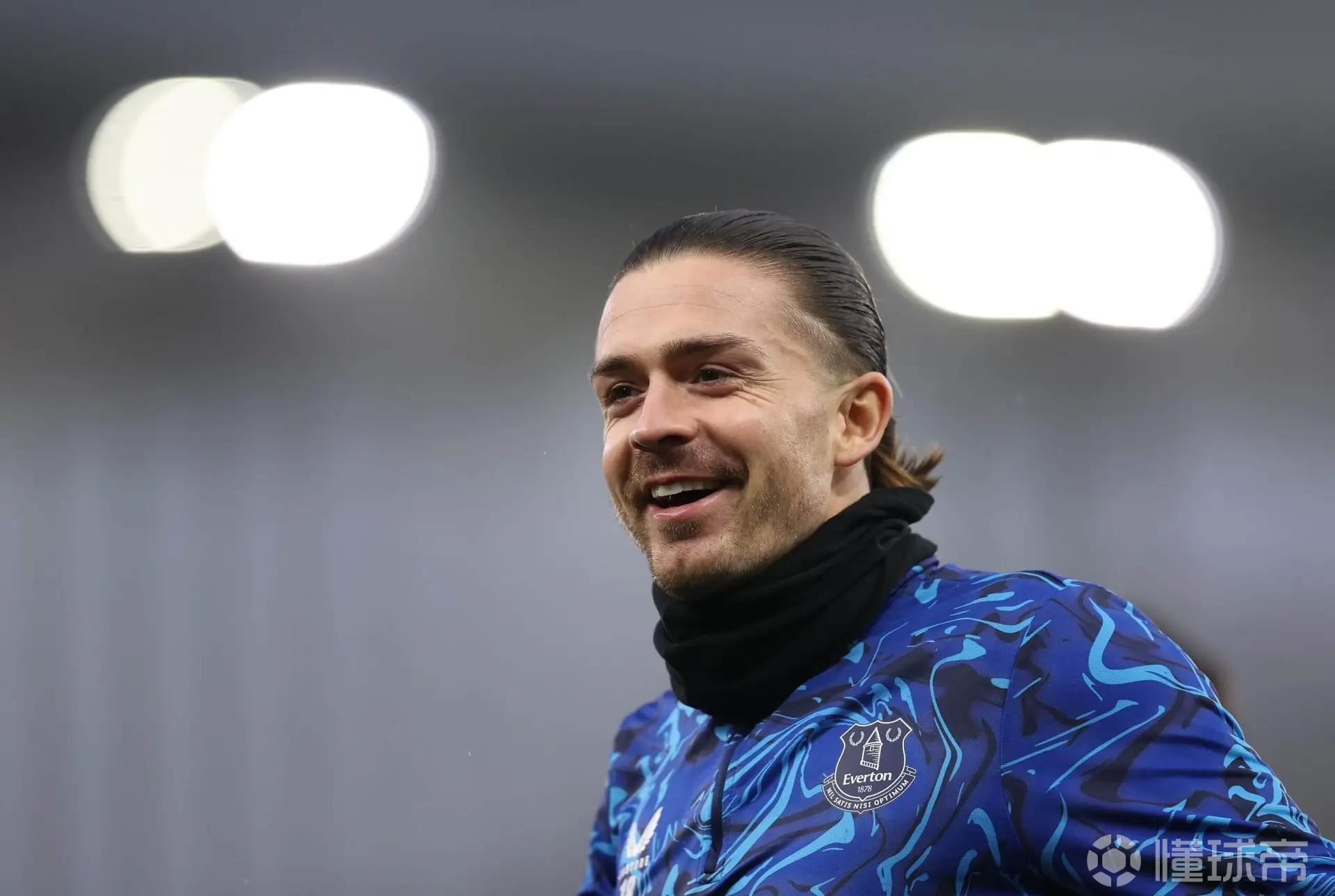 TA：埃弗顿希望留住格拉利什，他们会和曼城开展进一步谈判