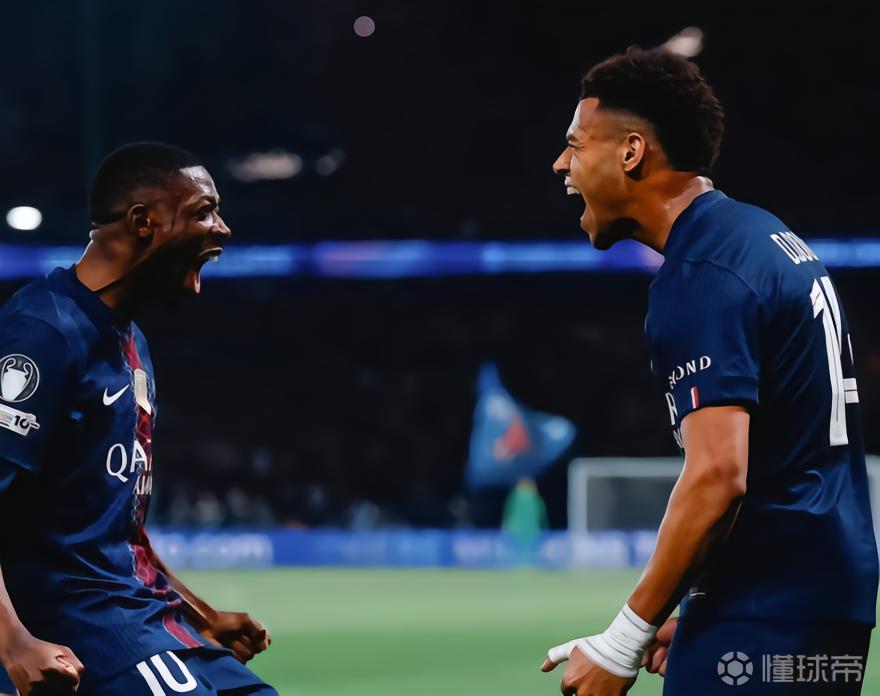 7胜1平，巴黎近8场欧冠淘汰赛不败追平法甲俱乐部纪录