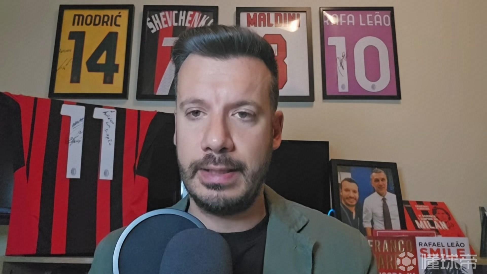 跟队记者：若菲尔克鲁格今夏离队，米兰可能会签两名前锋