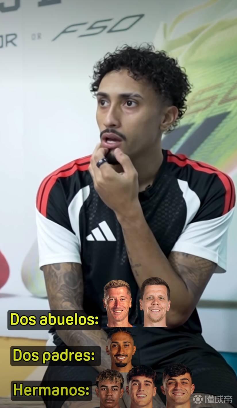 把巴萨更衣室组成家庭？拉菲尼亚：我当父亲，莱万和3C当爷爷