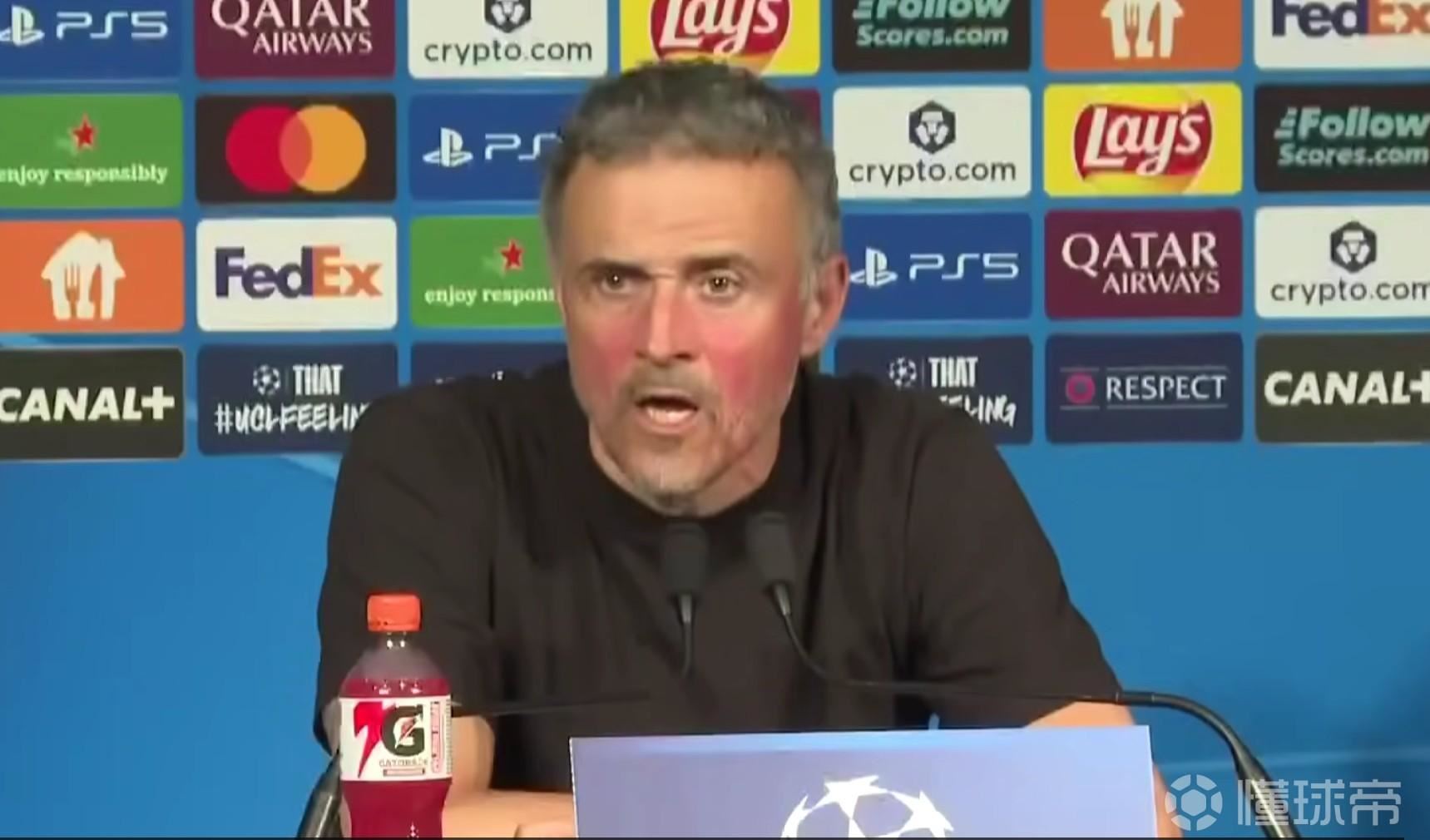 恩里克：巴黎和利物浦不存在实力差距；我们想继续书写历史